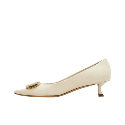 Ferragamo Vara Высокие каблуки Белый Женские
