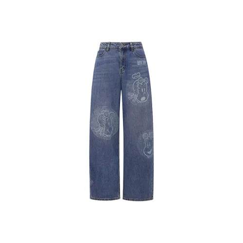 d'zzit x Little Lulu Джинсы Женские