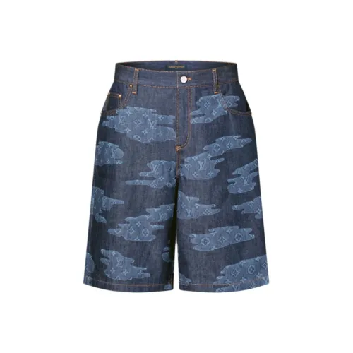 LOUIS VUITTON x NIGO FW25 Джинсовые шорты Мужской