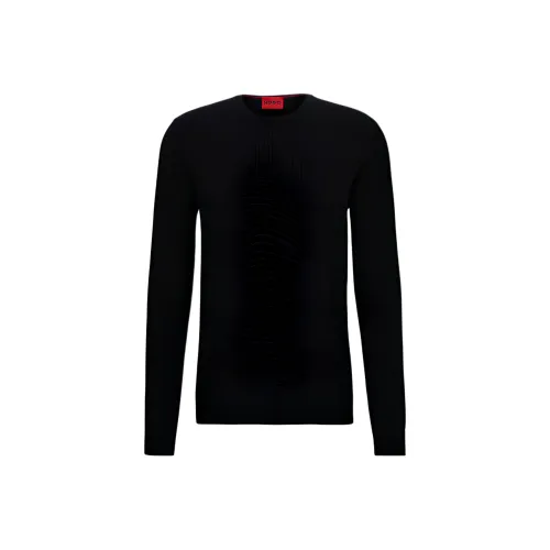 Hugo Boss Черные Мужские Свитера