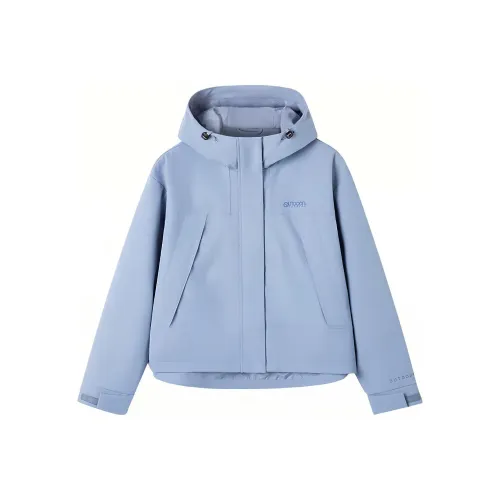 OUTDOOR PRODUCTS Куртки Пальто Женские Aqua Blue Purple