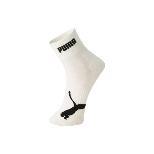 PUMA Экрю Унисекс MID Носки до икры