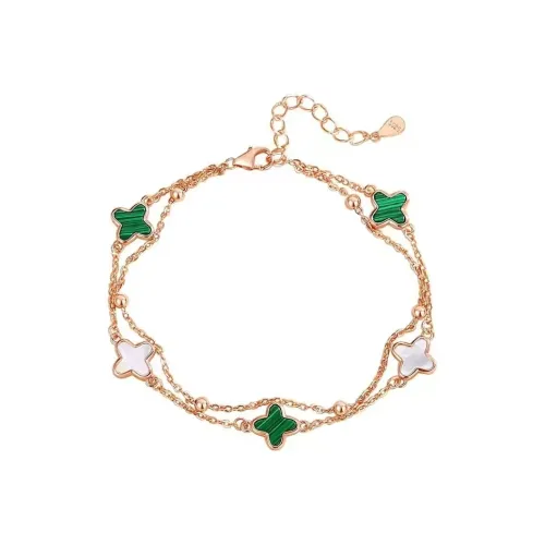 LINGSHIYUE Браслеты с цветной глазурью Женские