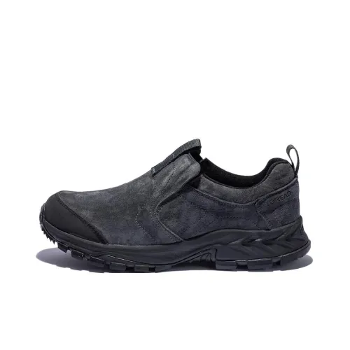 TOREAD Slip-resistant Abrasion-resistant Low Top Hiking Shoes Men's Dark Gray TOREAD Противоскользящие Износостойкие Низкие Кеды Походная Обувь Мужская Темно-Серый