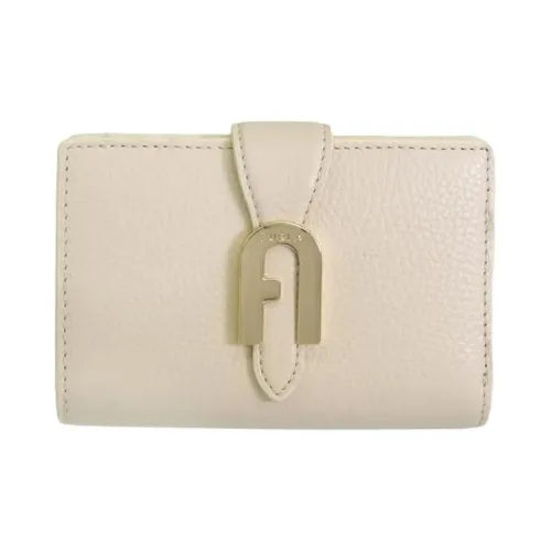 Furla Sofia Grainy Кожа Кошелек Средний Женские Хаки