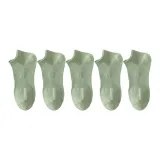 [Гребенные льняные хлопковые носки] Циан + Циан + Циан + Циан + Циан (5 пар)