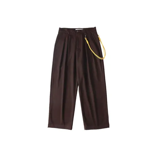 DECESOLO Мужские Повседневные Брюки