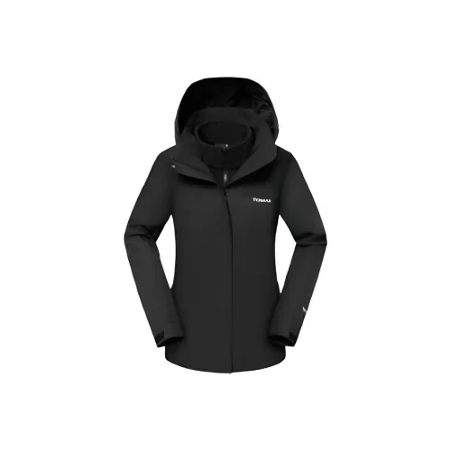 TOREAD Водонепроницаемый Ветровка Женские Черный