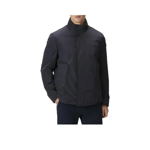 Moncler SS25 Пальто Мужское Морской Синий