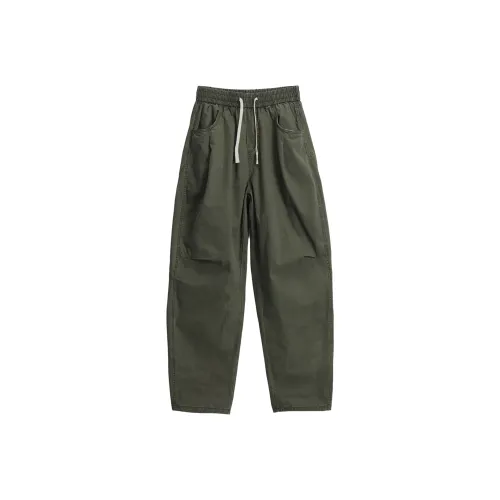 ENTONG Армейский зеленый Унисекс Повседневные брюки