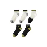 5 упаковок (2 белых вышивка + 2 черных вышивка + белый)