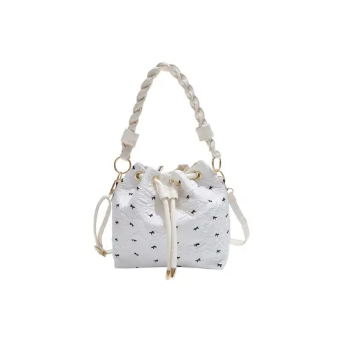 Han Munie Нейлоновая ведрообразная сумка сумка через плечо сумка для женщин многоцветная