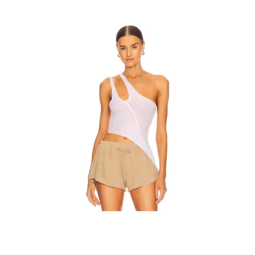 SAMI MIRO VINTAGE Белые Женские Майки