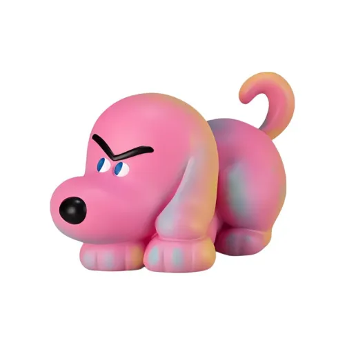 POP MART №40 Розовый Silly Щенок Модные Фигурки