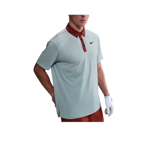 Nike Dri-Fit Swoosh Polo Мужское Синий