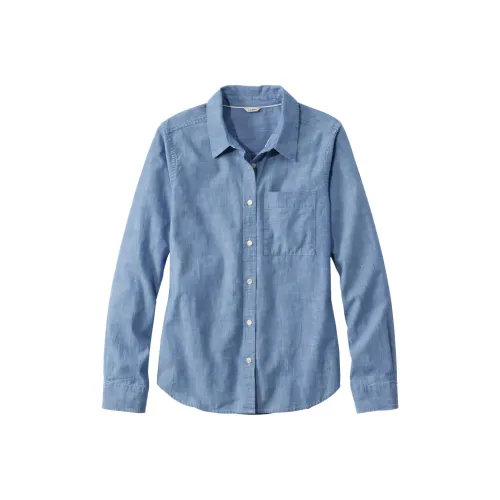L.L.Bean Blue Женские Рубашки