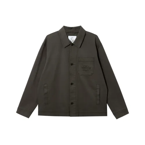 JACK&JONES E04 Оливково-черные мужские куртки