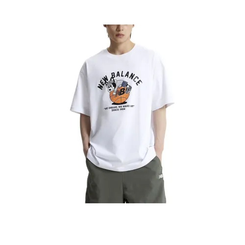 New Balance SEMI OVER FIT Uni Friends T-Shirt Унисекс Белый