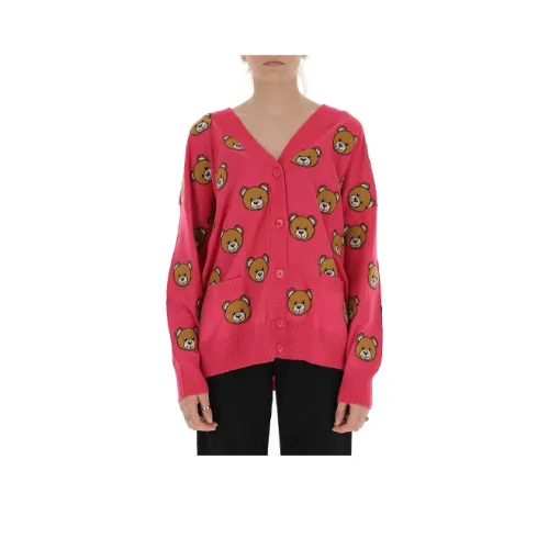 MOSCHINO Розовые Женские Свитеры