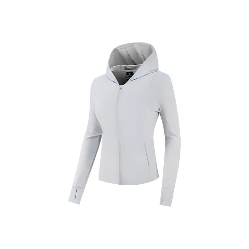 361° Одежда с защитой от солнца Женская Свежая Холодная Серый