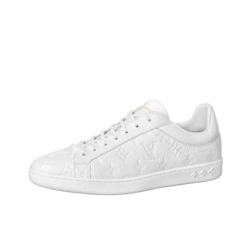 LOUIS VUITTON Luxembourg Монограмма Стильные Скейтбординги Мужской Белый