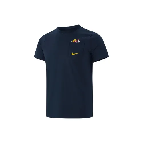 nike Темно-синие Kids T-рубашки