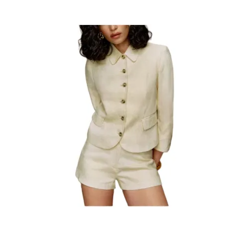 REFORMATION Ashton Linen Two-Piece Casual Suit Women's