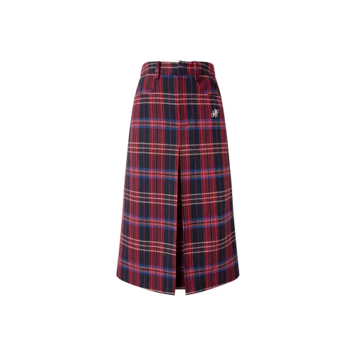 UENA Красный В наличии Женские Повседневные длинные юбки