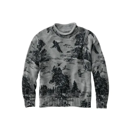 L.L.Bean Серые Мужские Свитера