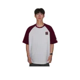 4365 Белый и бордовый