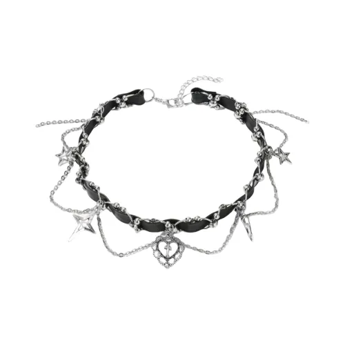 BKBU Титановые стальные ожерелья женские