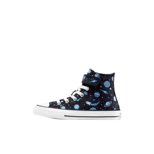 Converse Chuck Taylor All Star Амортизация Износостойкие Высокие Кеды для Детей Черные
