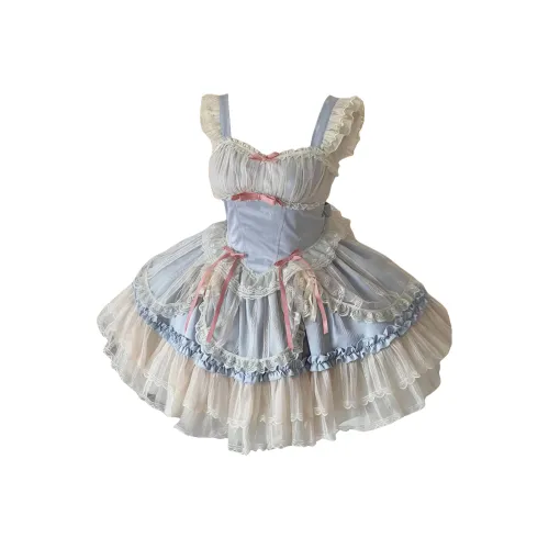 WLEQK Женские Лолита Платья