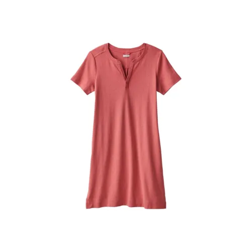 L.L.Bean Короткий рукав Платье Женское