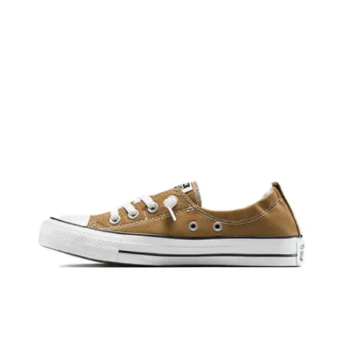 Converse Chuck Taylor All Star Износостойкие Низкие Кеды Женские Коричневые