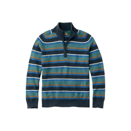 L.L.Bean Blue Men's Sweaters L.L.Bean Синий Мужской Свитера