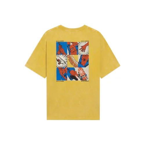 LINING Disney T-Shirt Унисекс Цитрусово-оранжевый Желтый