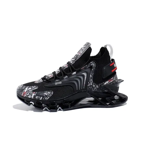 Kung Fu Partners Амортизация Устойчивость к истиранию Дышащий MID Топ Детские беговые кроссовки Подростки