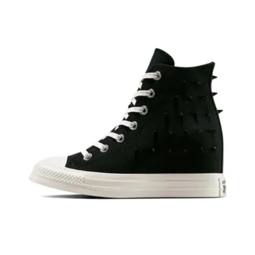 Converse Chuck Taylor All Star Износостойкие Высокие Кеды Женские Черные