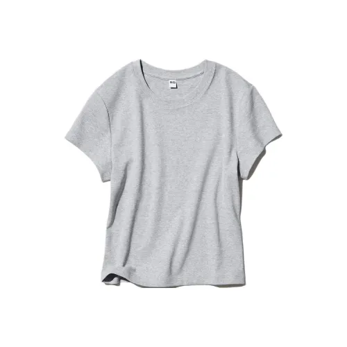 UNIQLO Серые Женские Футболки