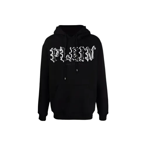 PHILIPP PLEIN Мужские черные свитшоты