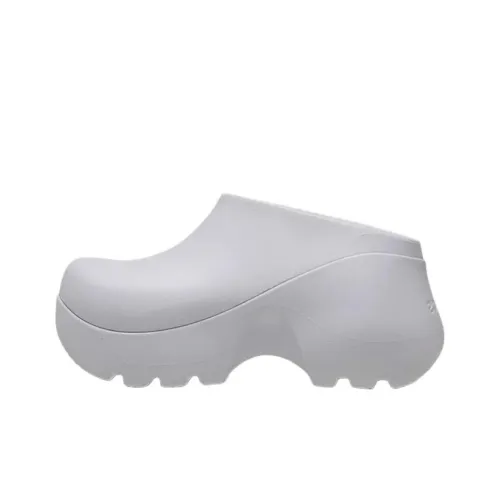 Crocs EVA Устойчивые к истиранию Домашние тапочки Женские Frost Purple