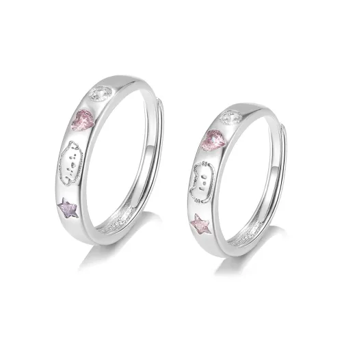 Clect Синтетический кубический цирконий Кольца Унисекс