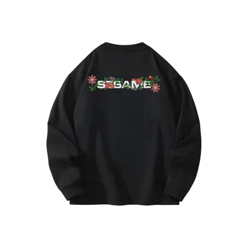 Улица Сезам Длинный рукав Т-рубашка Унисекс