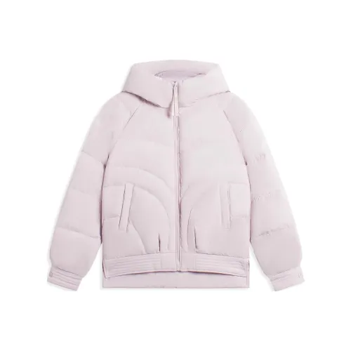 LINING Fitness Series Пуховик Женские Лотосовый корень Пудра Фиолетовый