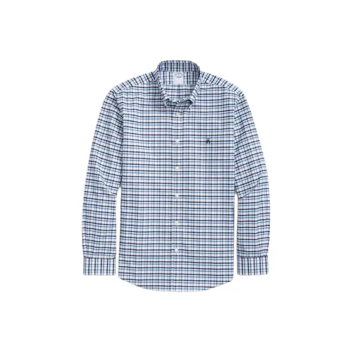 BROOKS BROTHERS Blue Men's Shirts  
BROOKS BROTHERS Синий Мужские Рубашки