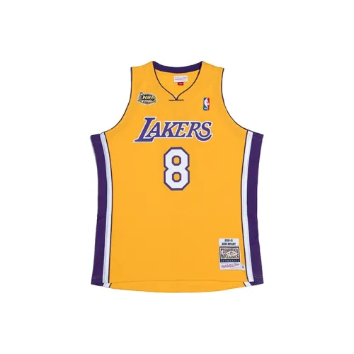 MITCHELL NESS Баскетбольная Джерси Унисекс Желтая