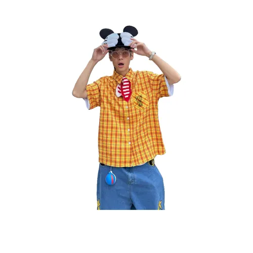 Pirkadat Желтая Унисекс Рубашка