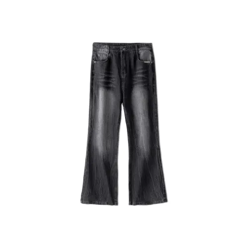 MARK WAFFLE Унисекс Джинсы