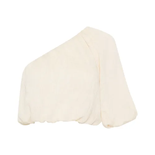 SHEIKE Слоновая кость Женские Короткие Топы